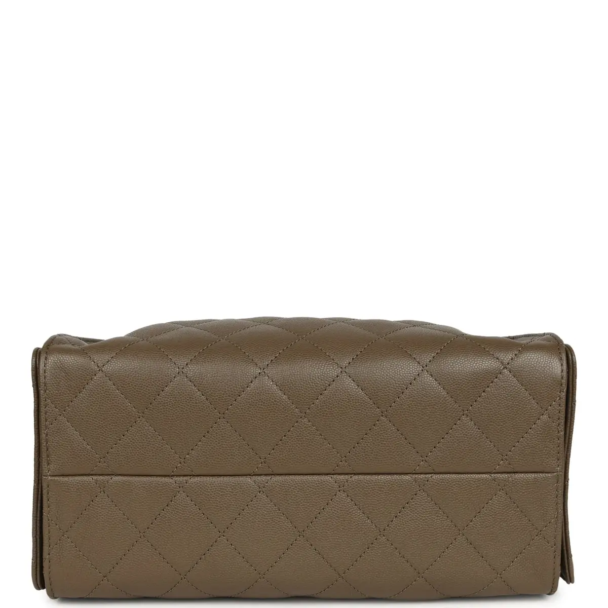 Chanel Chanel Small 25 Hobo Bag Dark Khaki Caviar Antique Gold Hardware | Thumbnail 6 Chanel Chanel Small 25 Hobo Bag Dark Khaki Caviar Antique Gold Hardware | Thumbnail 6