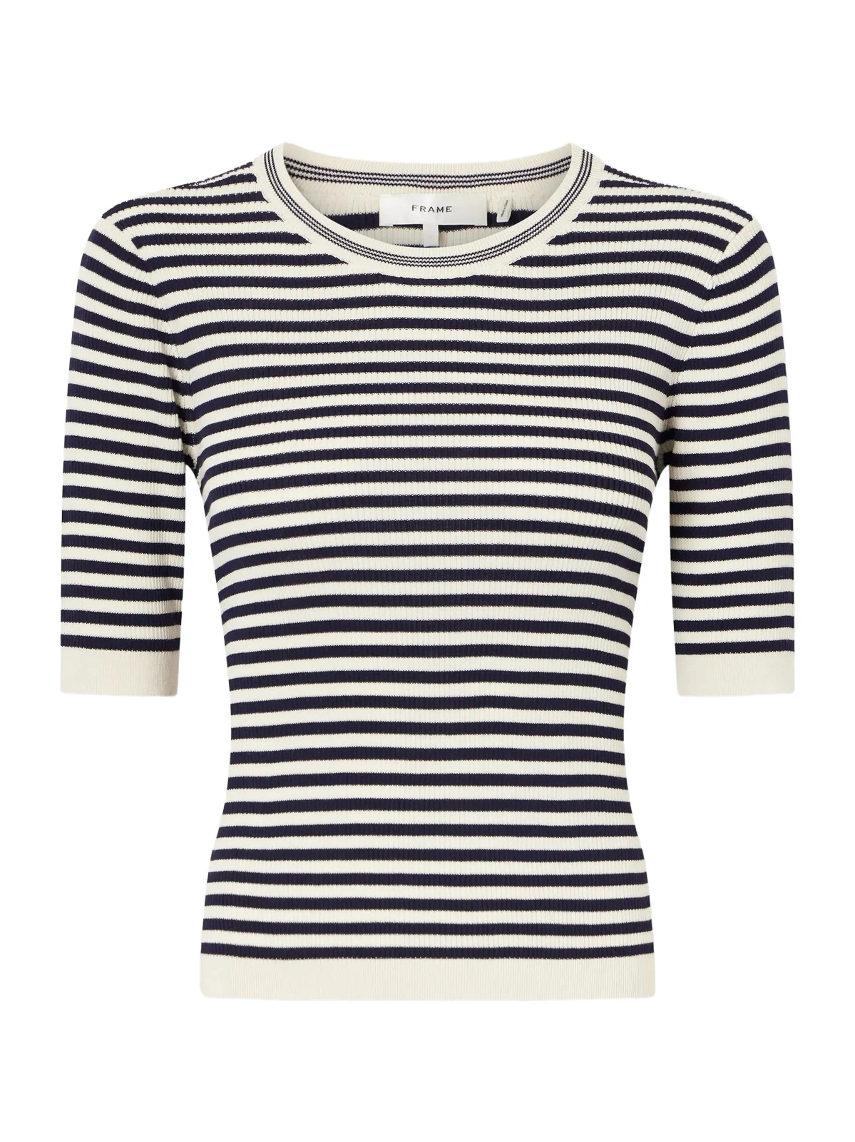 Striped Cotton-blend T-shirt Striped Cotton-blend T-shirt