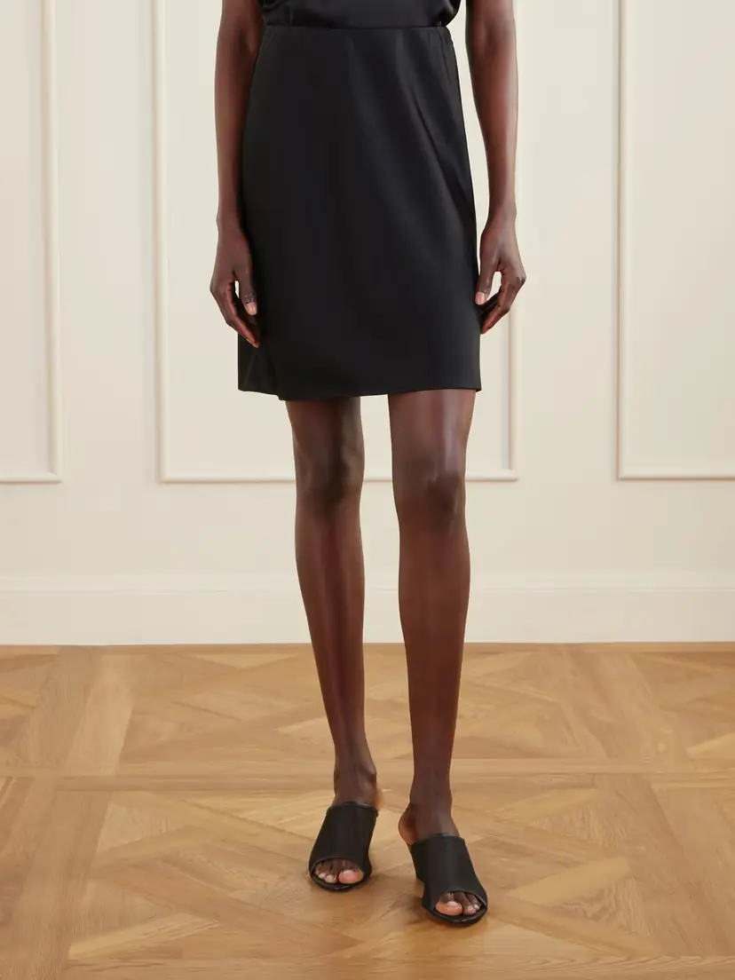 LESET Barb Satin Midi Skirt | Thumbnail 3 LESET Barb Satin Midi Skirt | Thumbnail 3