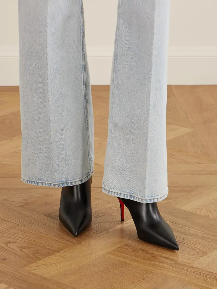 Christian Louboutin Miss Z 80 Leather Ankle Boots | Thumbnail 2 Christian Louboutin Miss Z 80 Leather Ankle Boots | Thumbnail 2
