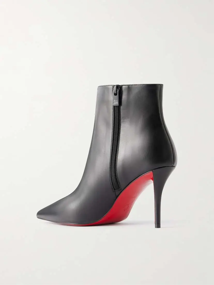 Christian Louboutin Miss Z 80 Leather Ankle Boots | Thumbnail 3 Christian Louboutin Miss Z 80 Leather Ankle Boots | Thumbnail 3