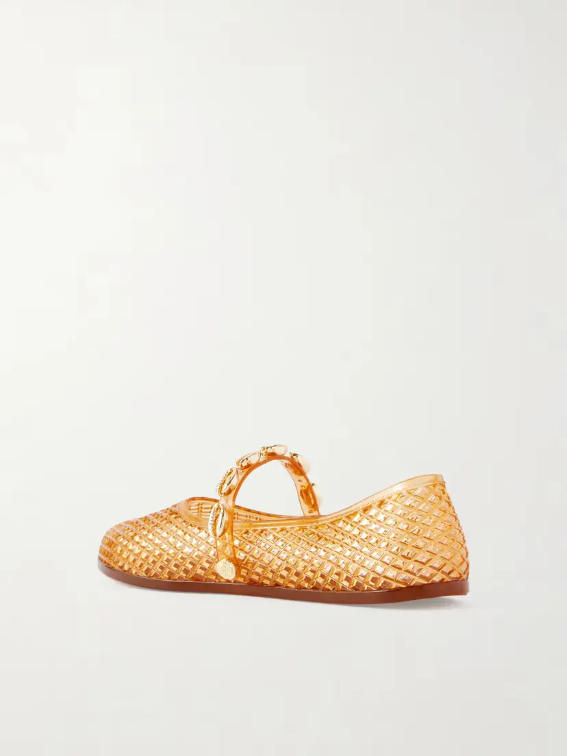 Ancient Greek Sandals Iro Shell-embellished Rubber Flats | Thumbnail 2 Ancient Greek Sandals Iro Shell-embellished Rubber Flats | Thumbnail 2