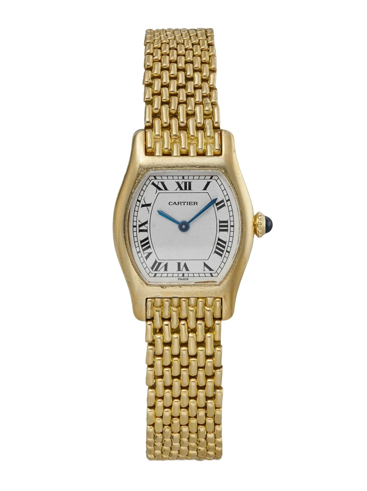 + Cartier Vintage 1980s Tortue 18-karat Gold Watch, Ref. 9606 (6.3'' Wrist) + Cartier Vintage 1980s Tortue 18-karat Gold Watch, Ref. 9606 (6.3'' Wrist)