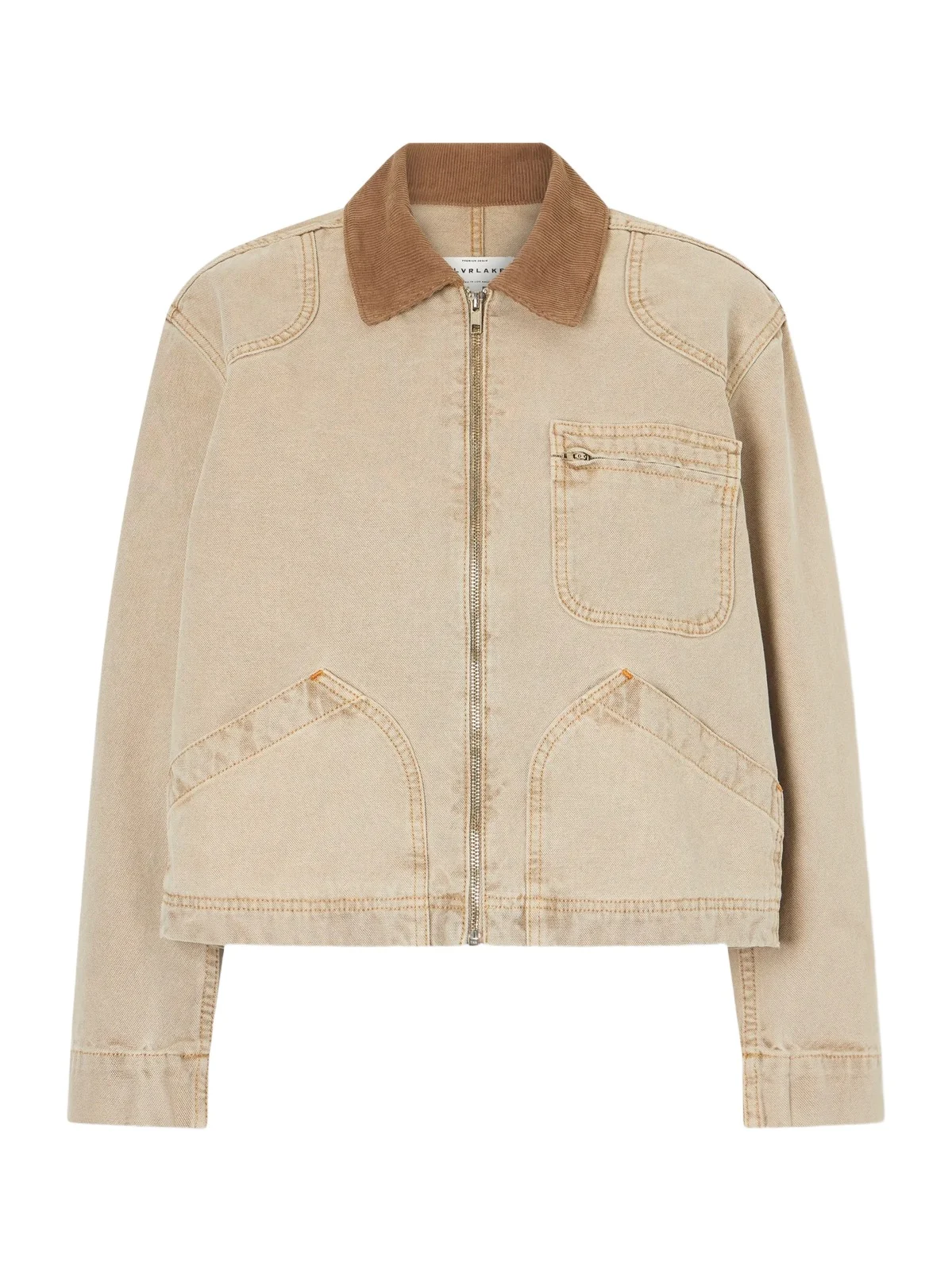 Harley Corduroy-trimmed Cotton-canvas Jacket Harley Corduroy-trimmed Cotton-canvas Jacket