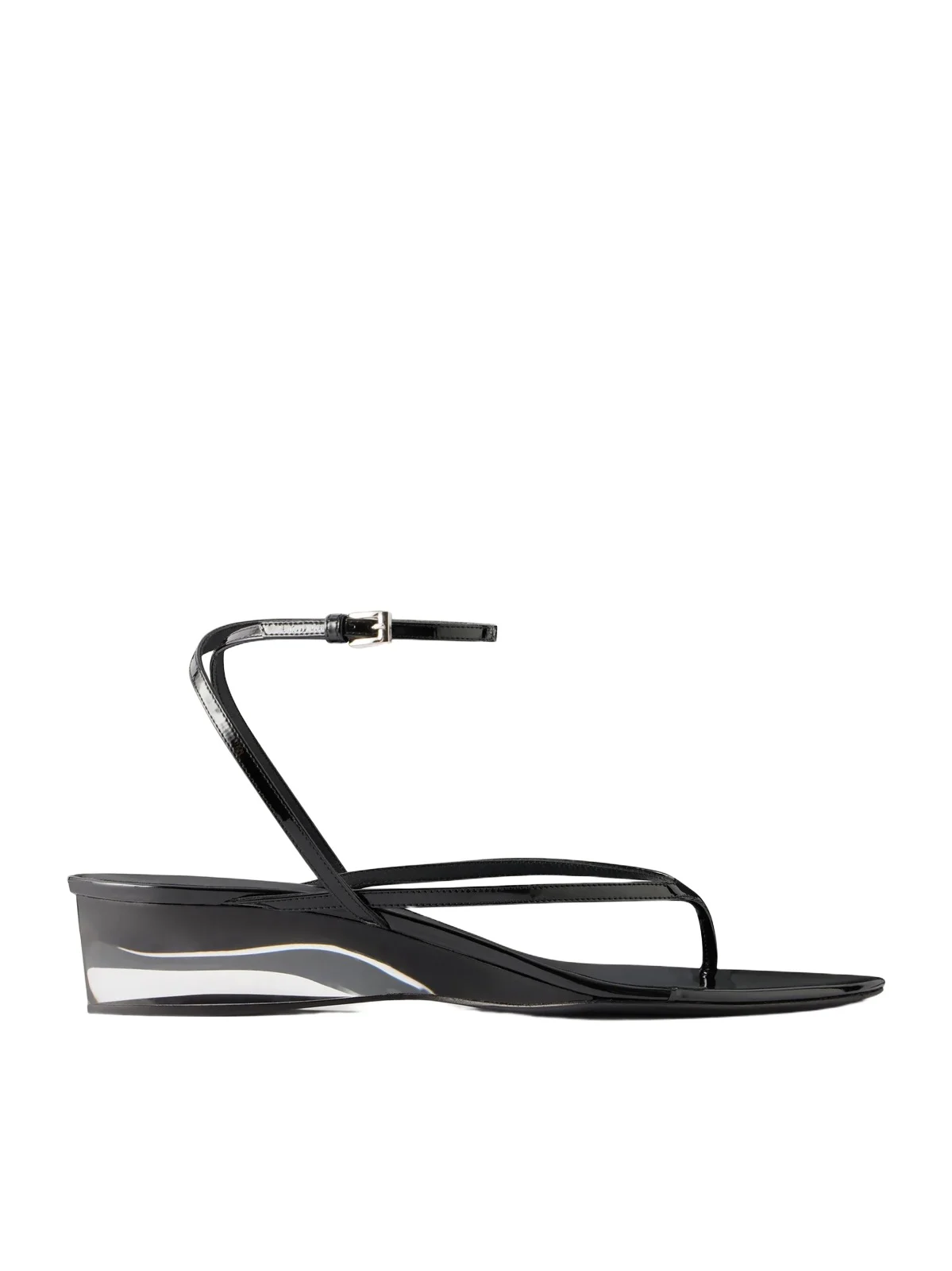Tong 30 Patent-leather Wedge Sandals Tong 30 Patent-leather Wedge Sandals