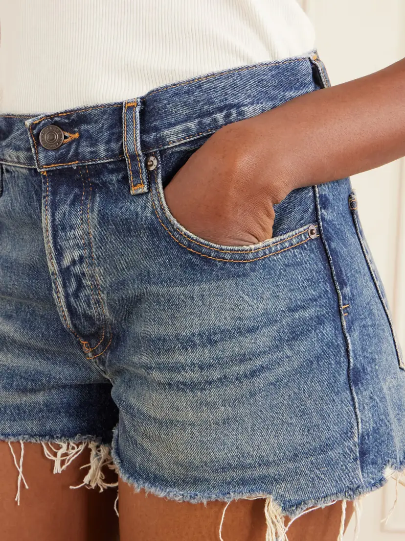 Frame The Hang Denim Shorts | Thumbnail 5 Frame The Hang Denim Shorts | Thumbnail 5