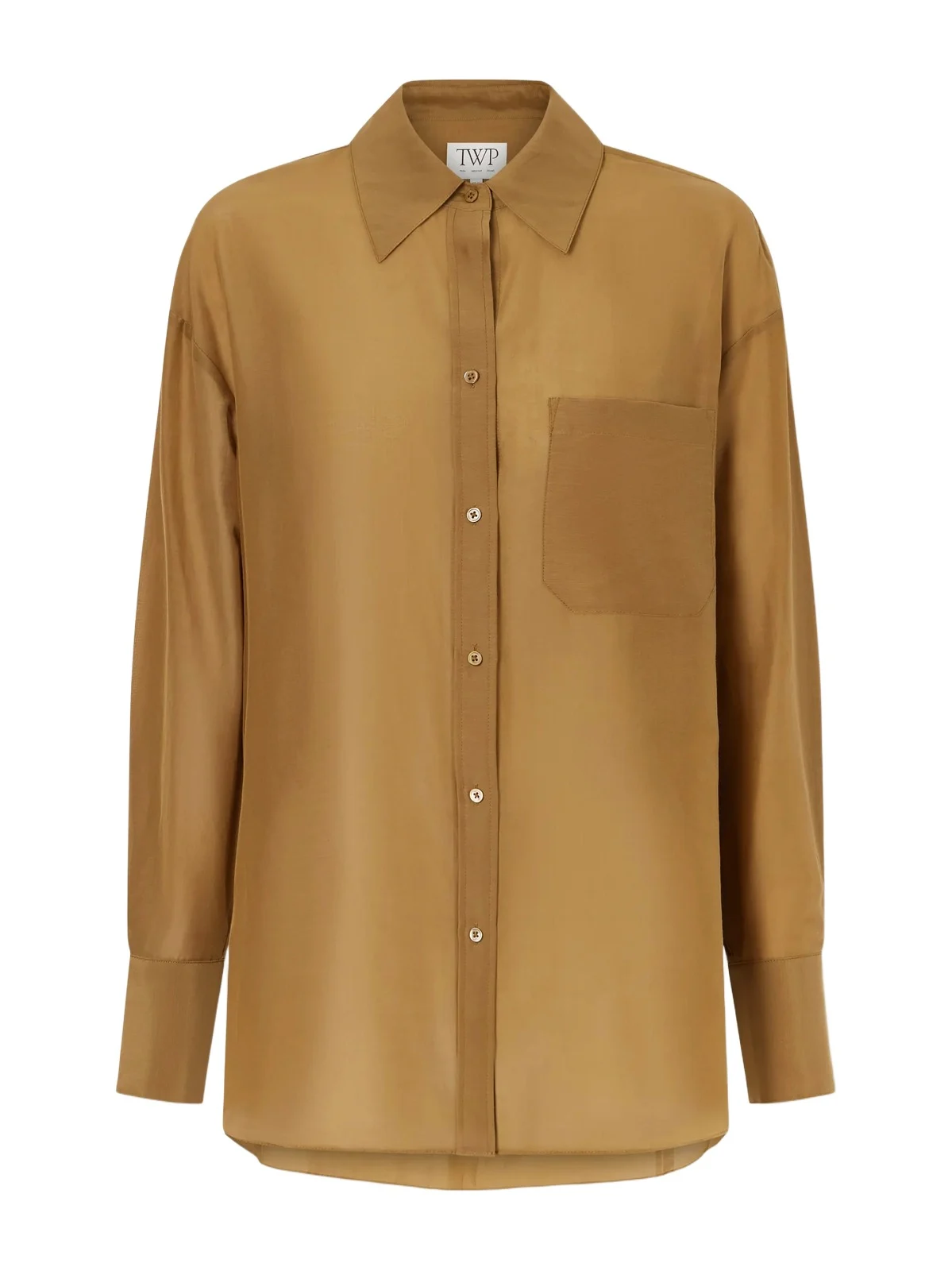 Big Joe Cotton And Silk-blend Shirt - Neutrals
