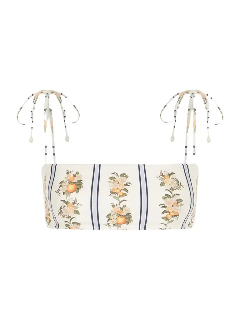 Agua by Agua Bendita Primavera Valle Printed Bikini Top | Image 1 Agua by Agua Bendita Primavera Valle Printed Bikini Top | Image 1