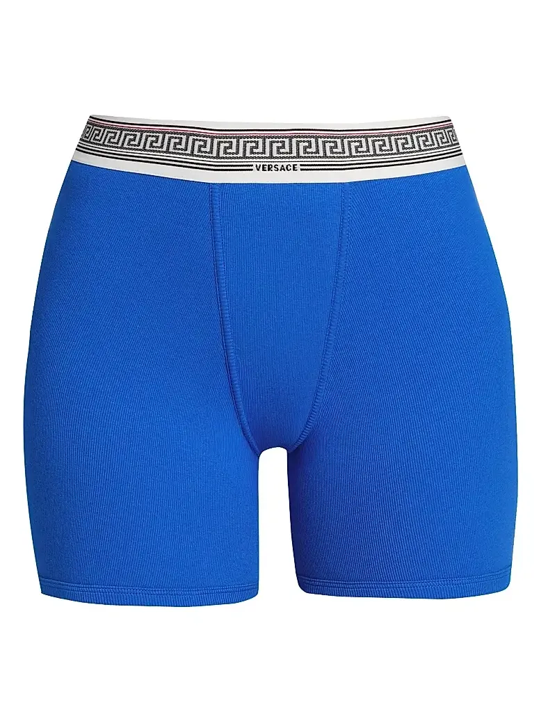 Women's Ciclista Cotton Rib-Knit Trunks