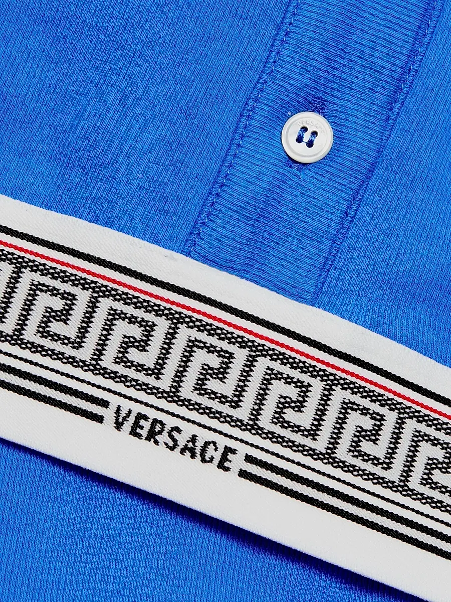 Versace Women's Ribbed Greca Bralette | Thumbnail 7 Versace Women's Ribbed Greca Bralette | Thumbnail 7