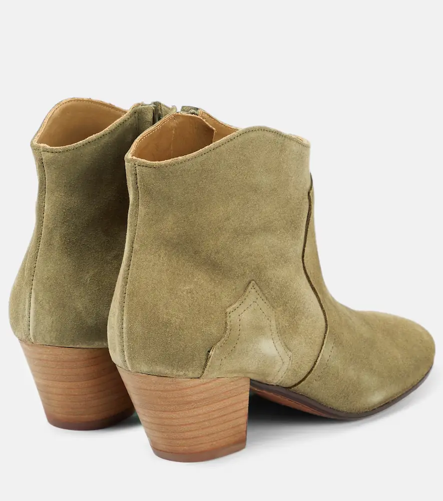 Isabel Marant Dicker suede ankle boots | Thumbnail 2 Isabel Marant Dicker suede ankle boots | Thumbnail 2