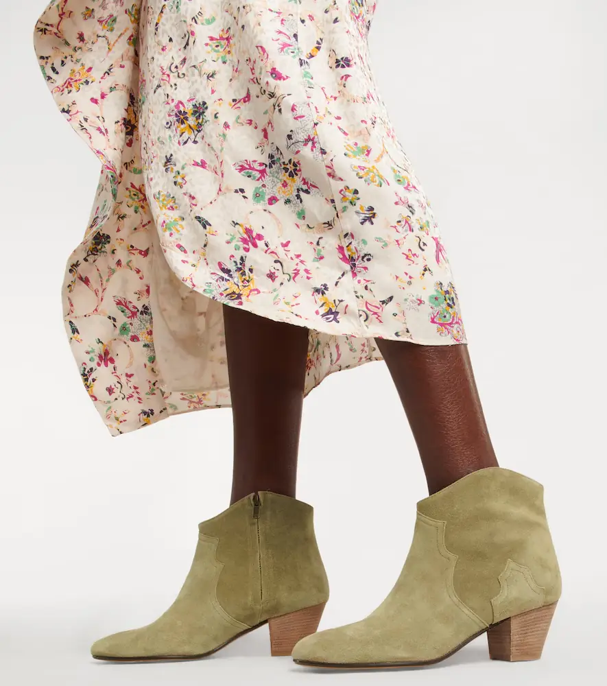 Isabel Marant Dicker suede ankle boots | Thumbnail 3 Isabel Marant Dicker suede ankle boots | Thumbnail 3