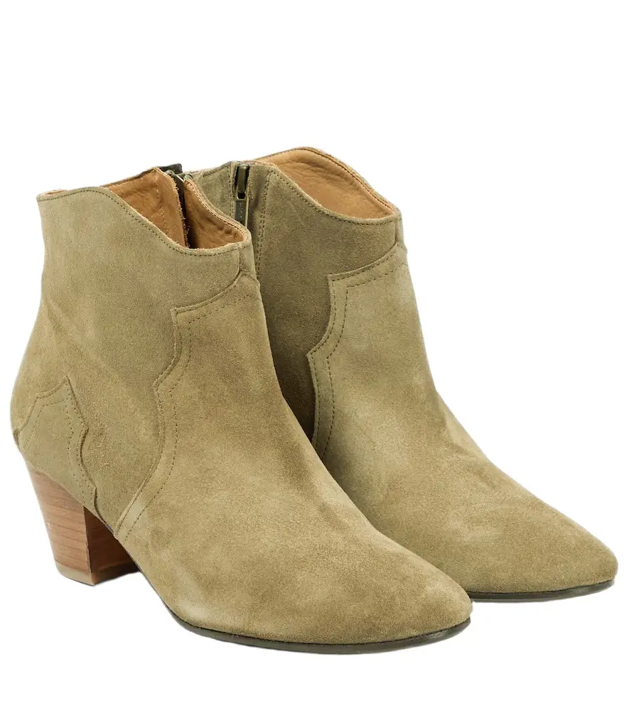 Isabel Marant Dicker suede ankle boots