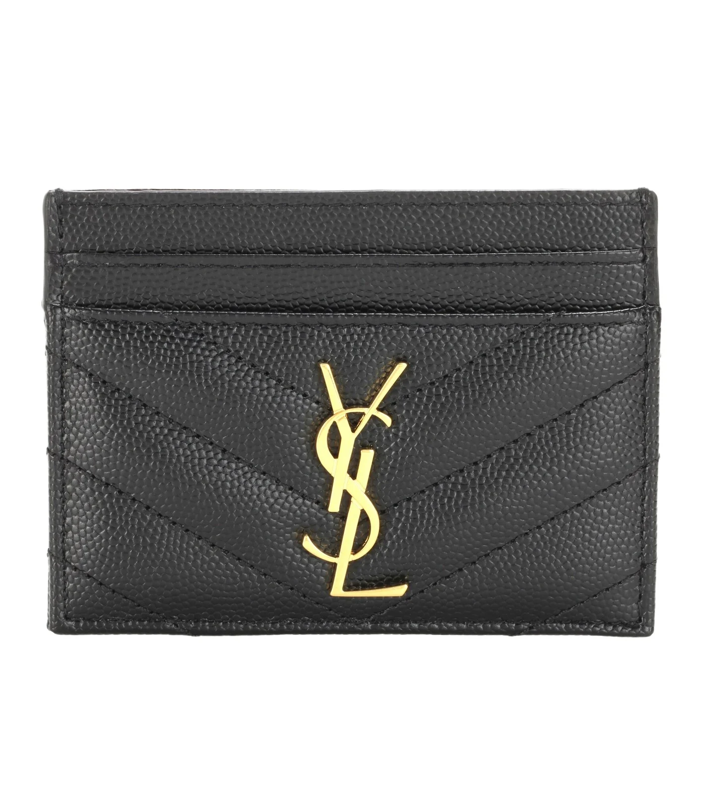 Saint Laurent Monogram quilted leather card holder