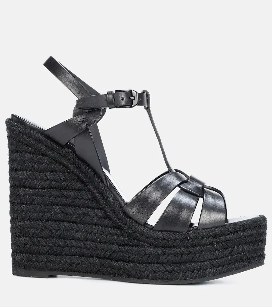 Saint Laurent Tribute 130 leather espadrilles | Thumbnail 4 Saint Laurent Tribute 130 leather espadrilles | Thumbnail 4