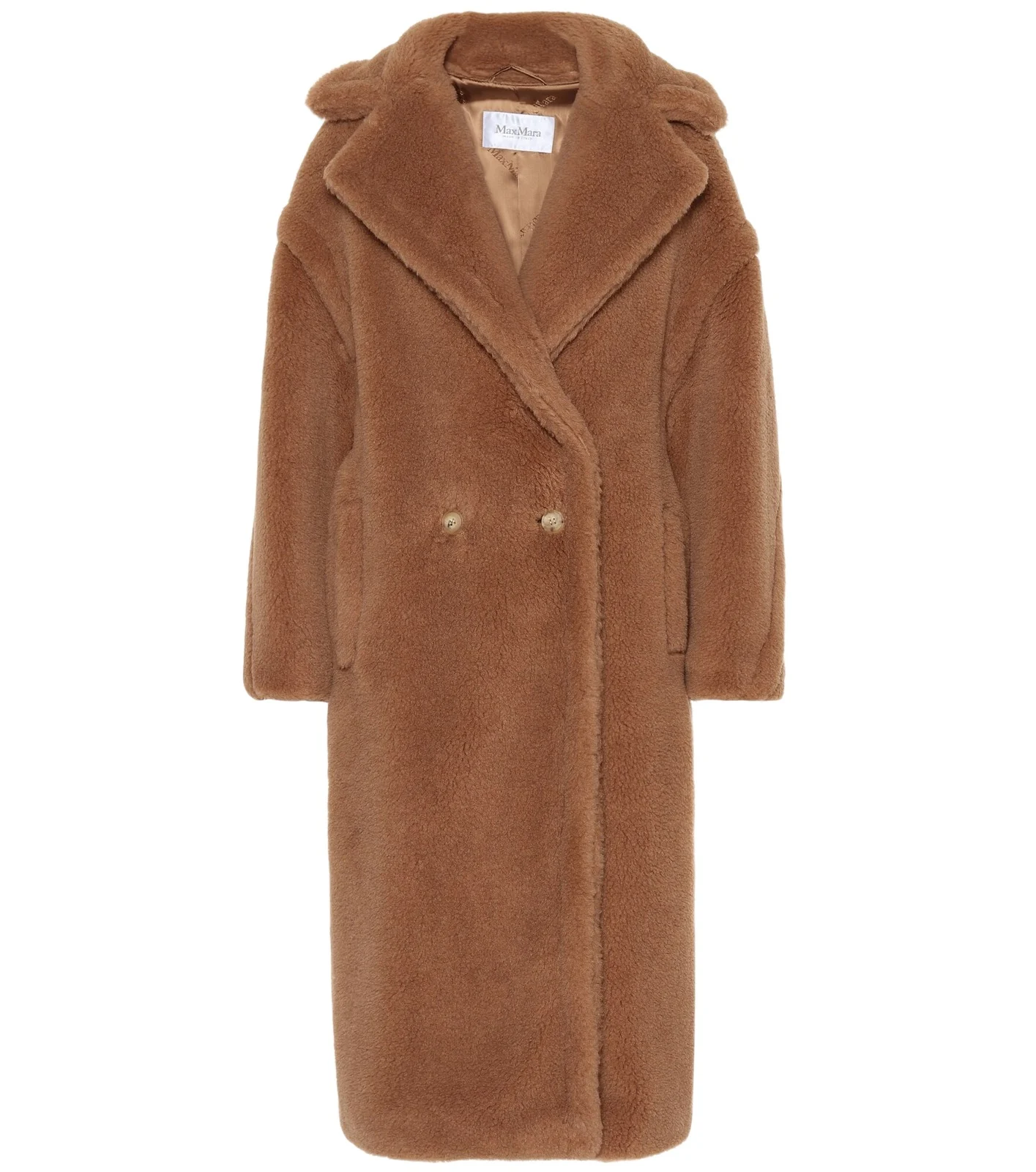 Teddy Bear Icon camel hair and silk coat Teddy Bear Icon camel hair and silk coat