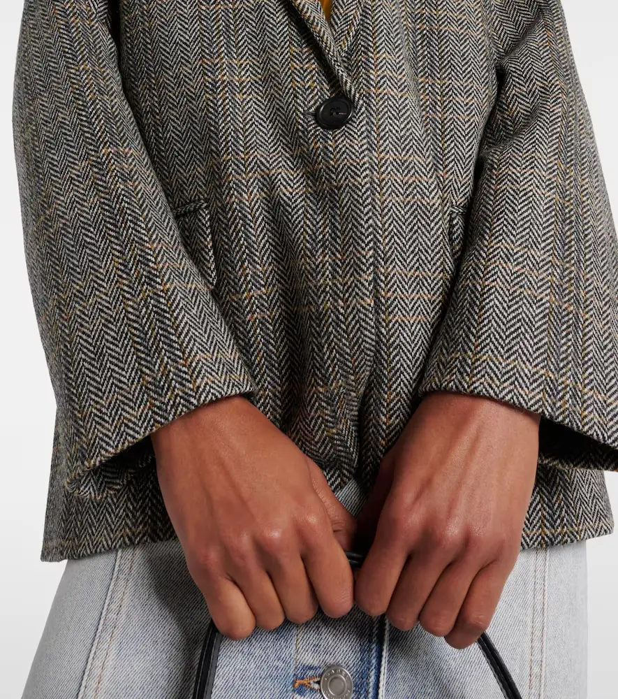 Marant Étoile Charly checked wool blazer | Thumbnail 5