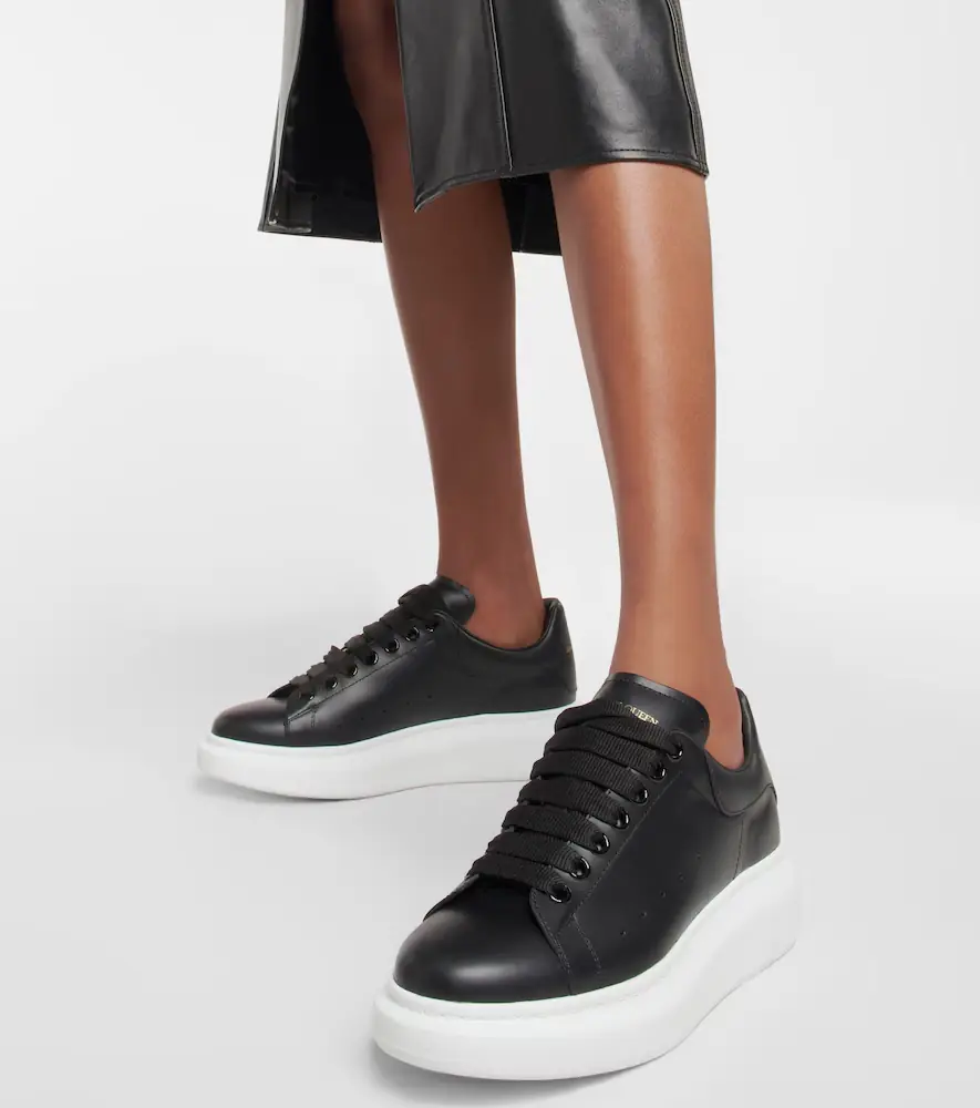 Alexander McQueen Oversized leather sneakers | Thumbnail 2 Alexander McQueen Oversized leather sneakers | Thumbnail 2