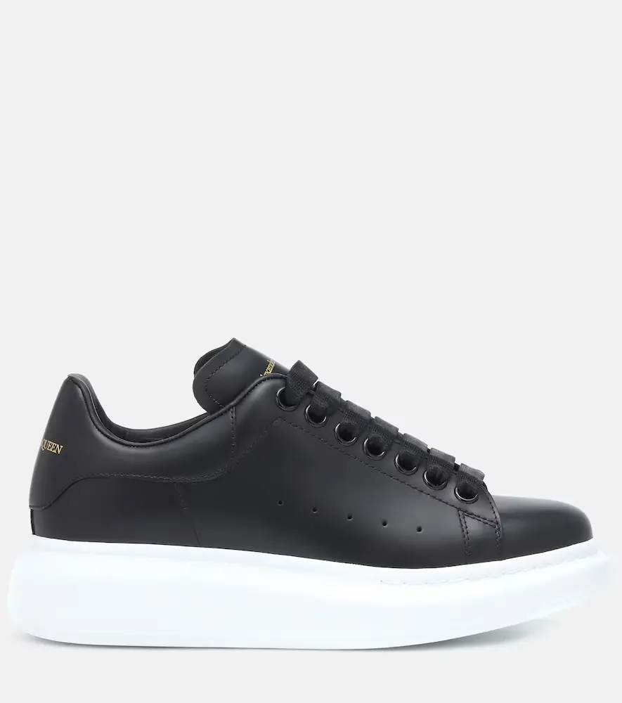 Alexander McQueen Oversized leather sneakers | Thumbnail 4 Alexander McQueen Oversized leather sneakers | Thumbnail 4