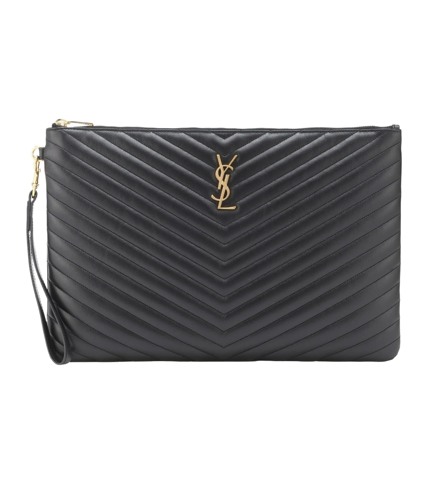 Cassandre matelassé leather clutch Cassandre matelassé leather clutch