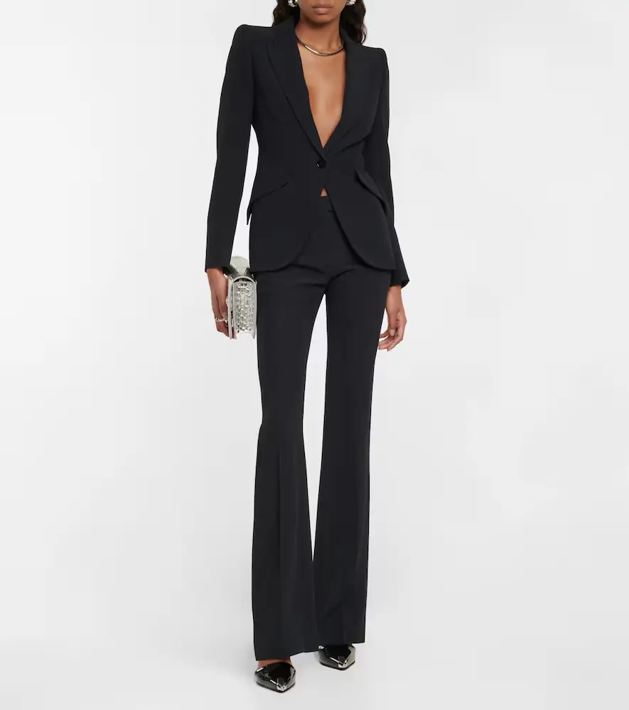 Alexander McQueen Mid-rise flared pants | Thumbnail 2