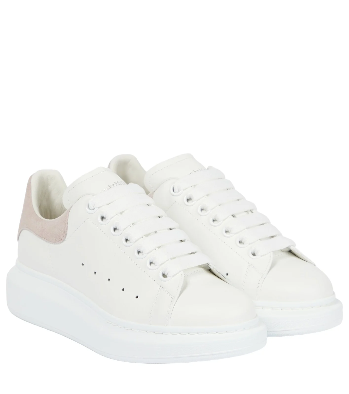 Oversized leather sneakers Oversized leather sneakers