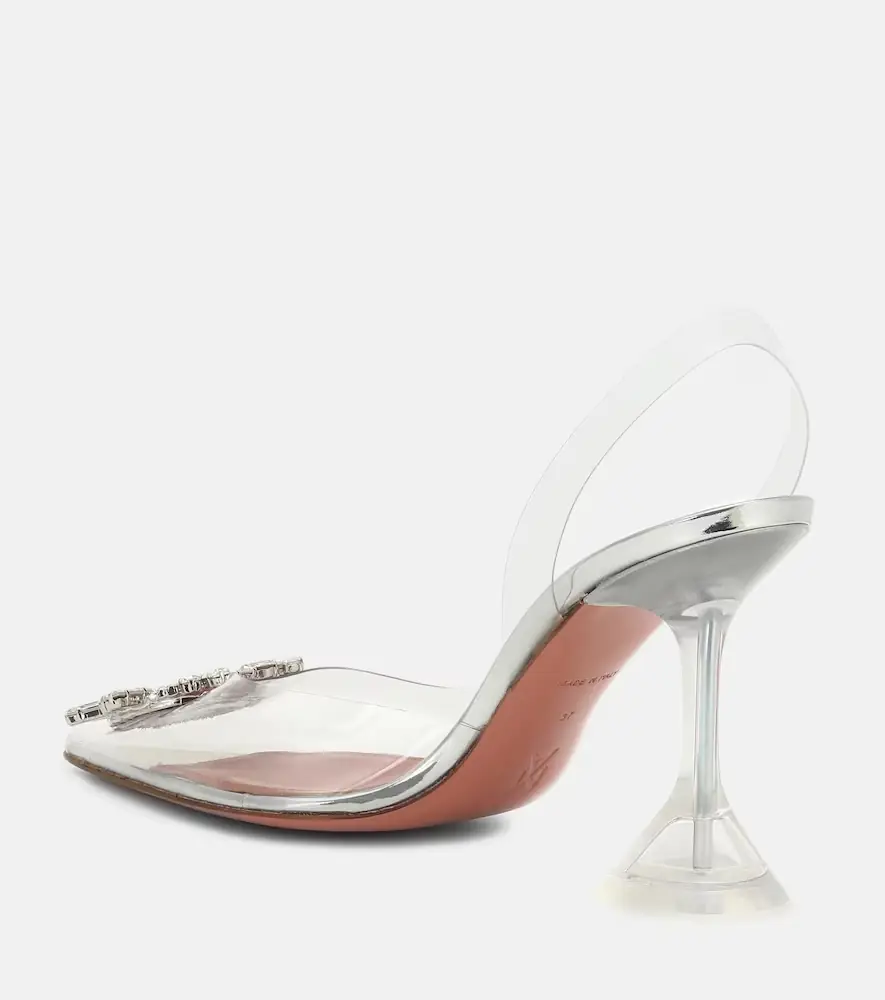 Amina Muaddi Begum embellished PVC pumps | Thumbnail 2 Amina Muaddi Begum embellished PVC pumps | Thumbnail 2