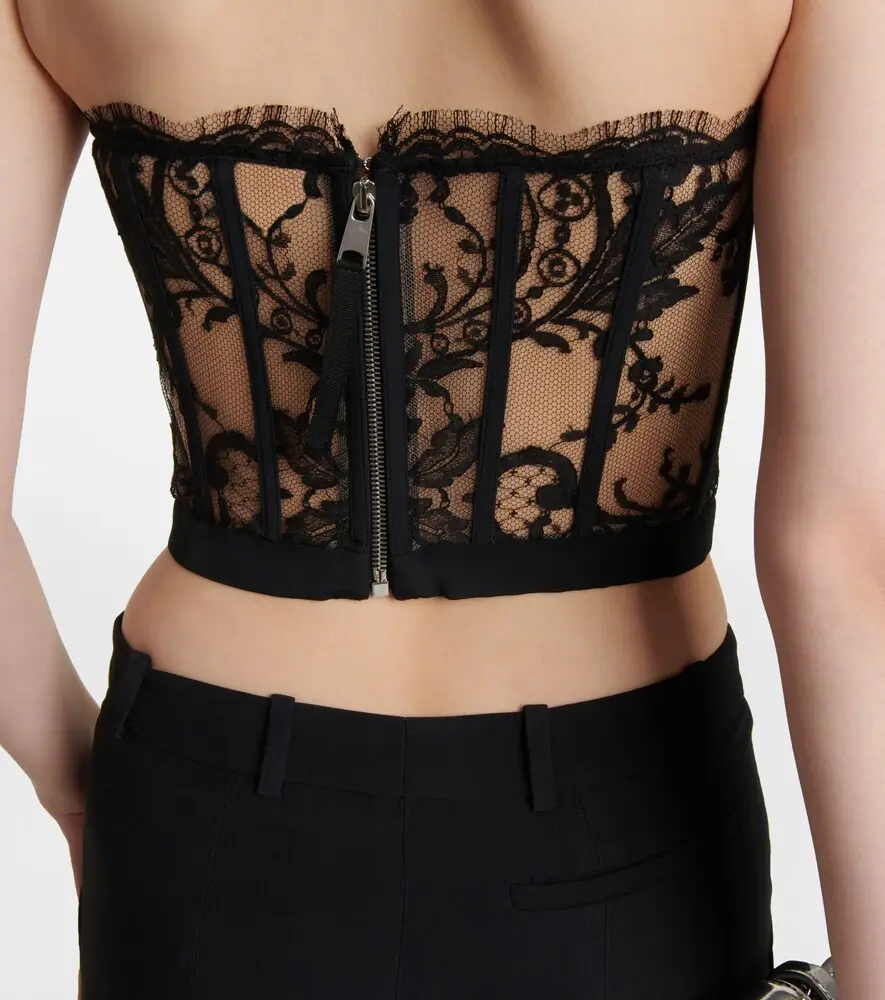 Alexander McQueen Lace bustier | Thumbnail 6 Alexander McQueen Lace bustier | Thumbnail 6