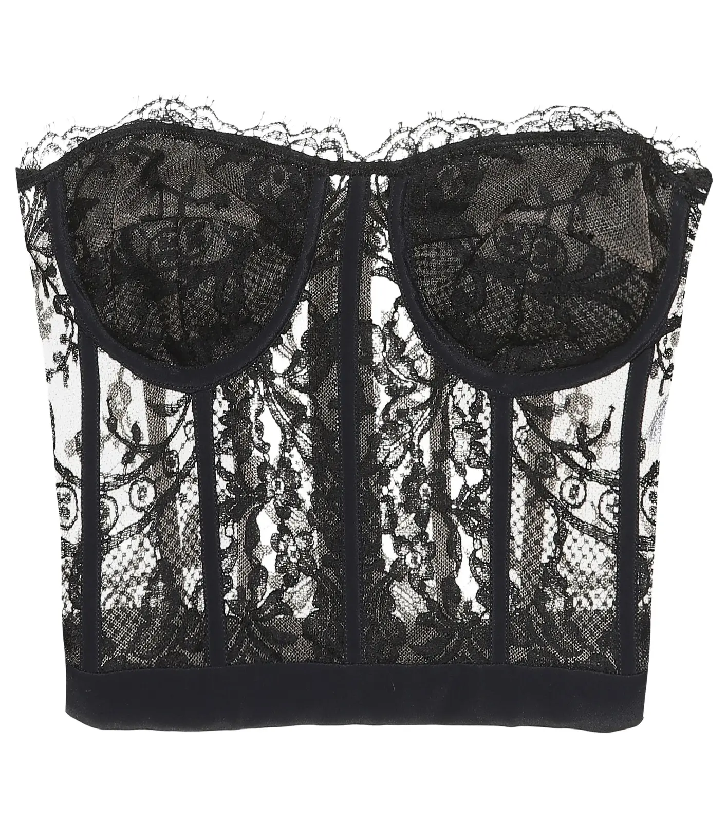 Lace bustier