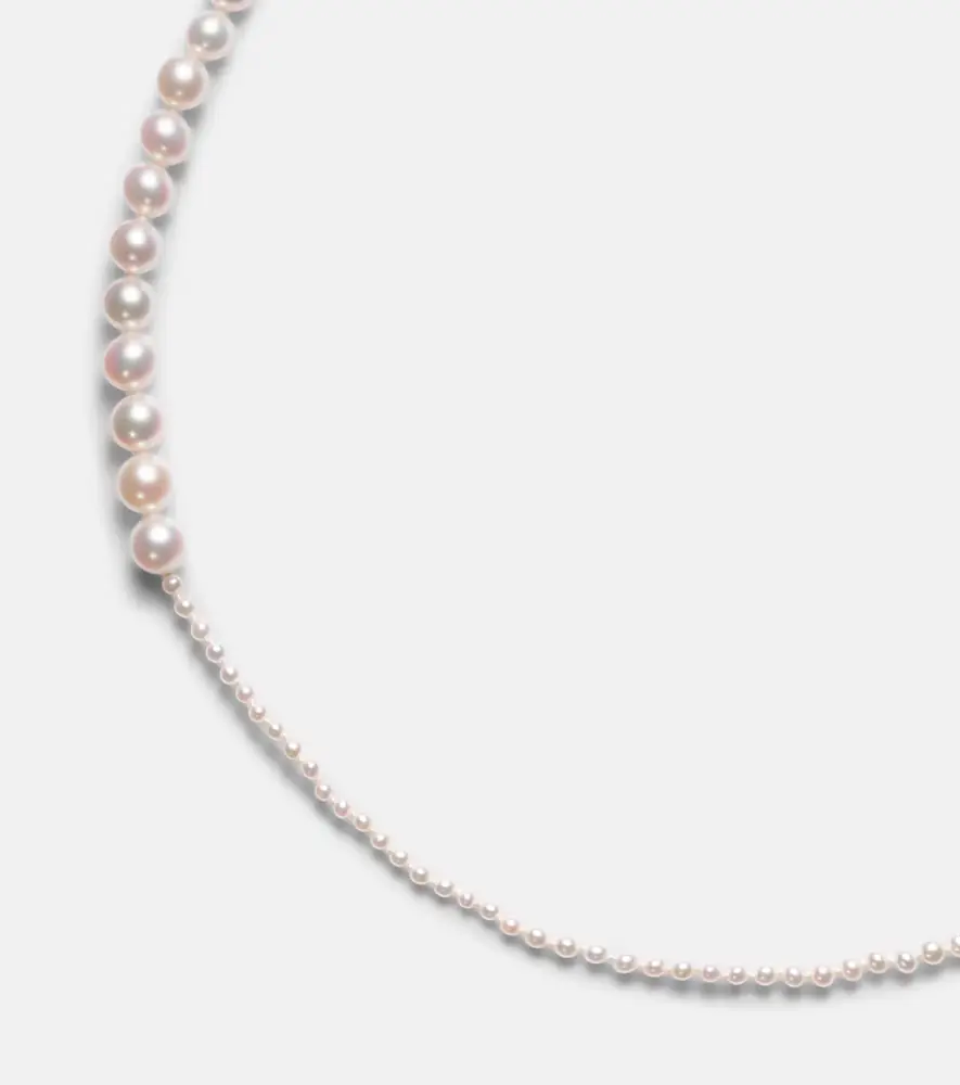 Sophie Bille Brahe Petite Peggy 14kt gold and pearl necklace | Thumbnail 2 Sophie Bille Brahe Petite Peggy 14kt gold and pearl necklace | Thumbnail 2