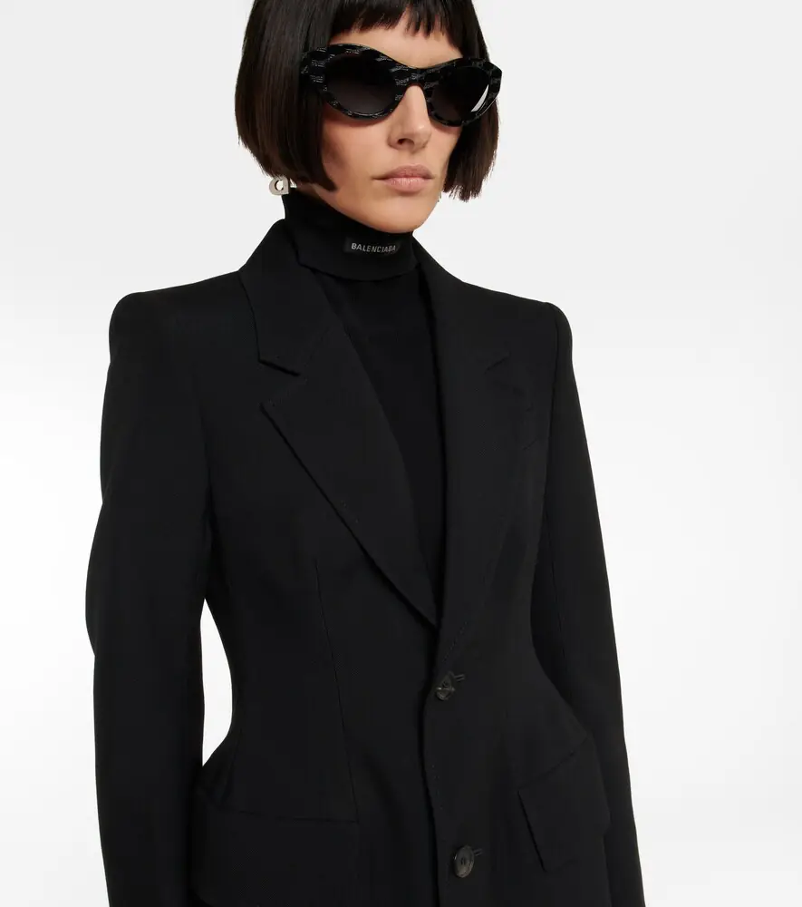 Balenciaga Hourglass virgin wool blazer | Thumbnail 5 Balenciaga Hourglass virgin wool blazer | Thumbnail 5