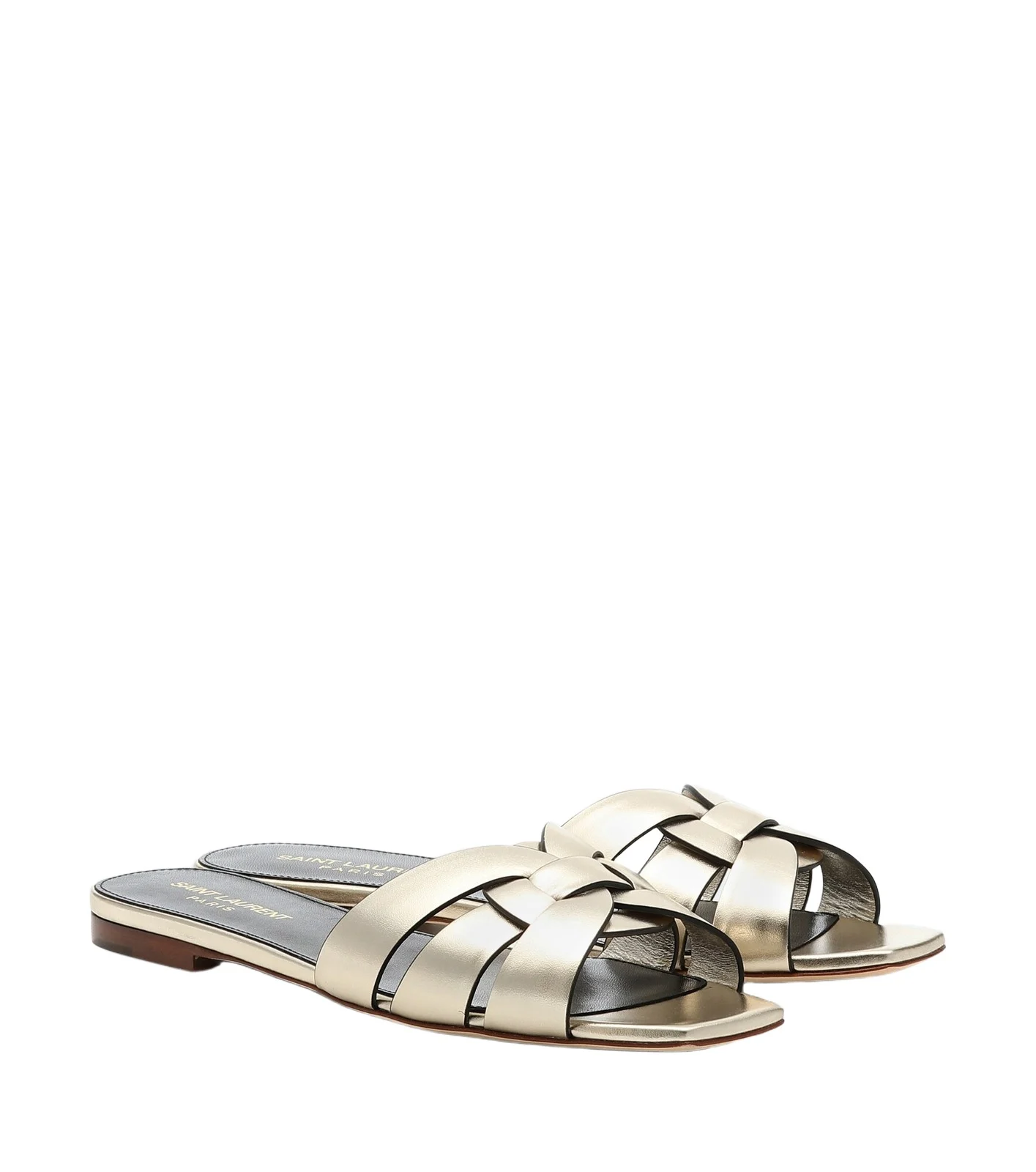 Tribute Nu Pieds 05 leather slides Tribute Nu Pieds 05 leather slides