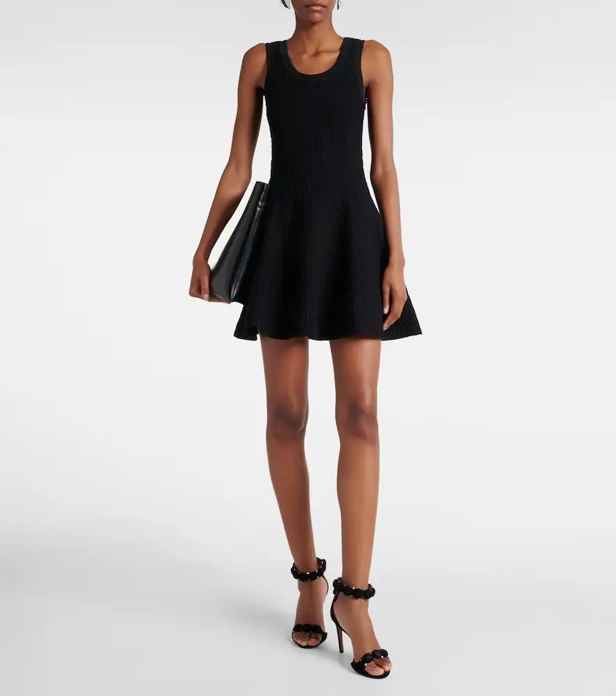 Alaïa Alaïa La Bombe 90 suede sandals | Thumbnail 4 Alaïa Alaïa La Bombe 90 suede sandals | Thumbnail 4