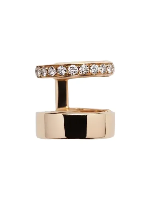 Berbere Module 18-kt rose gold ear cuff with diamonds Berbere Module 18-kt rose gold ear cuff with diamonds