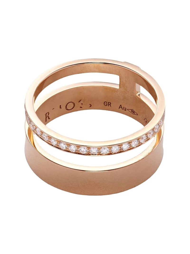 Repossi Berbere Module 18kt rose-gold and diamond ring