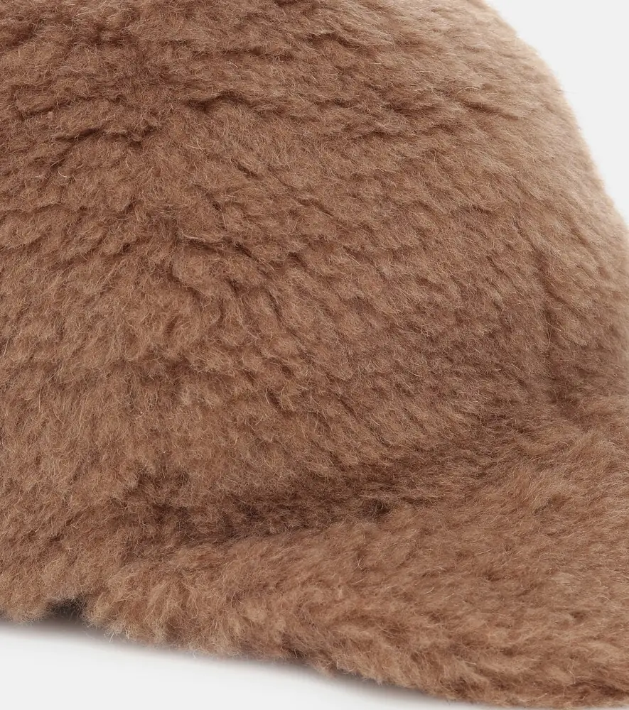 Max Mara Edit camel hair and silk baseball cap | Thumbnail 2