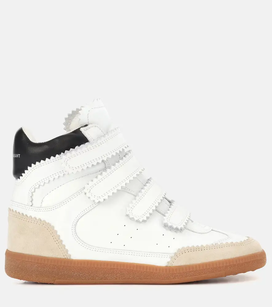 Isabel Marant Bilsy leather sneakers | Thumbnail 3 Isabel Marant Bilsy leather sneakers | Thumbnail 3