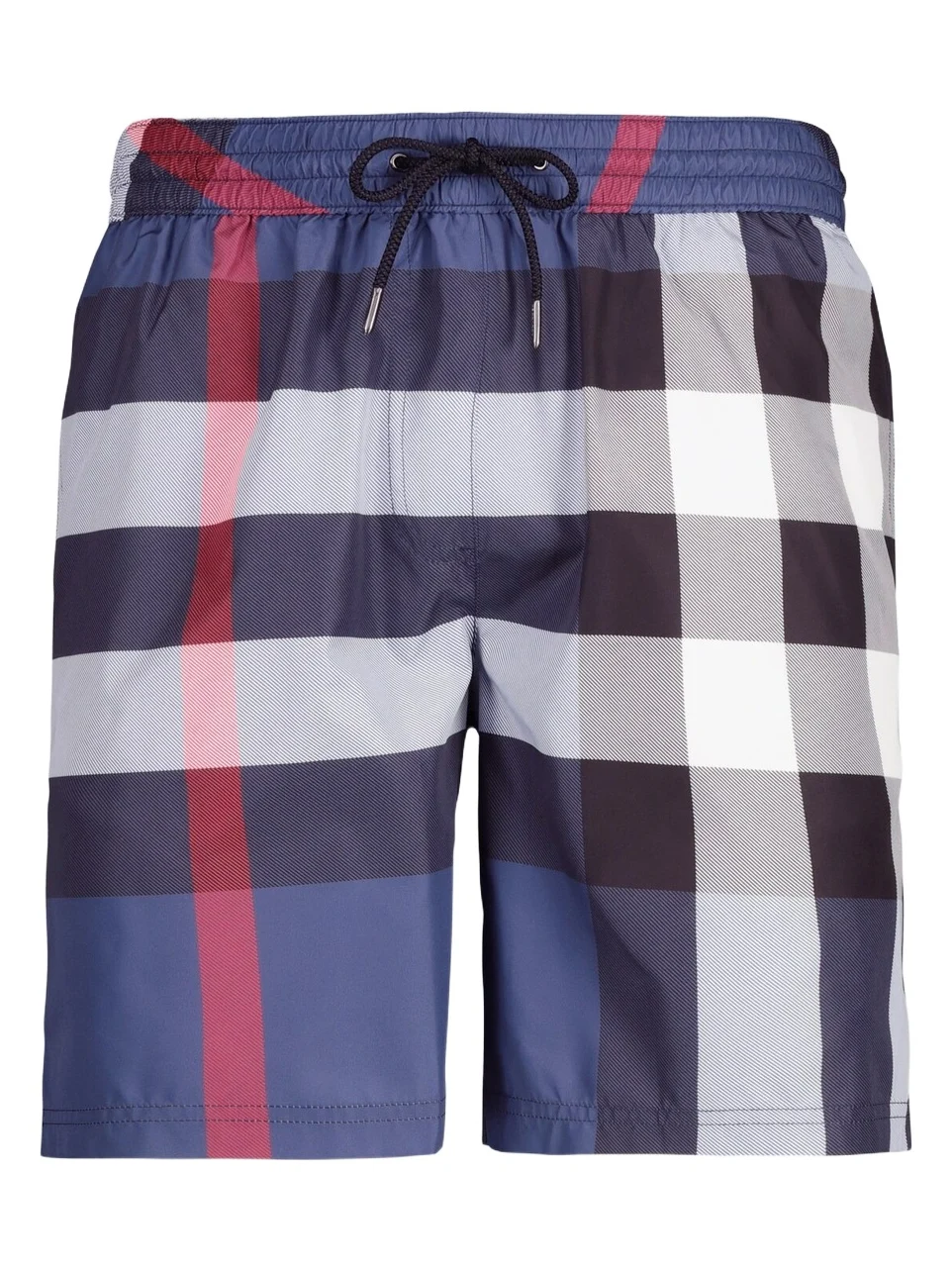 Burberry Large check-printed swim shorts