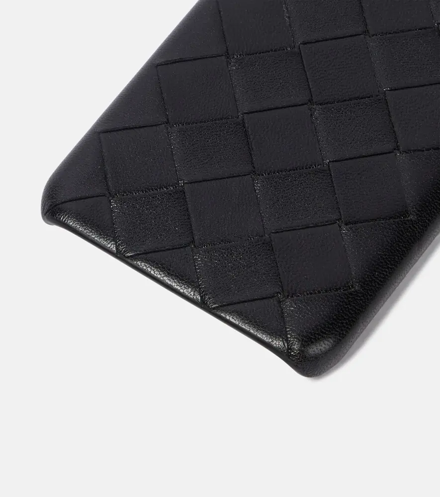 Bottega Veneta Intrecciato leather iPhone X/XS case | Thumbnail 2
