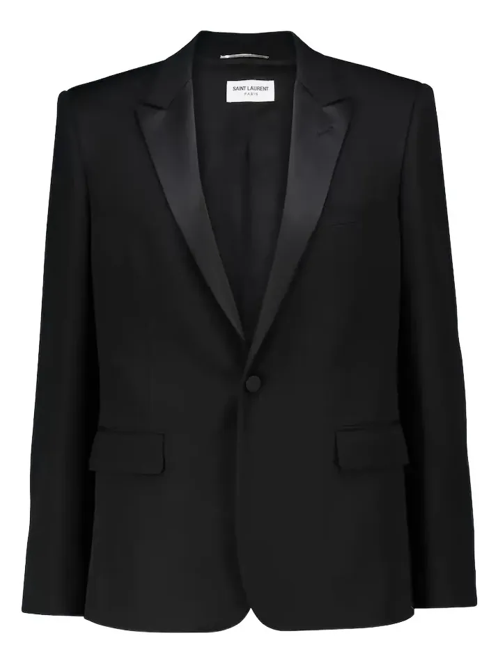 Wool tuxedo jacket Wool tuxedo jacket