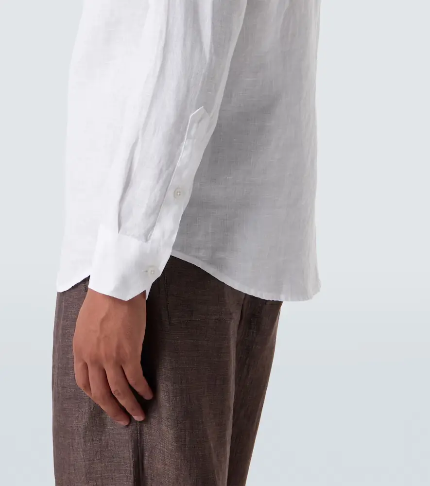 Frescobol Carioca Antonio long-sleeved linen shirt | Thumbnail 6 Frescobol Carioca Antonio long-sleeved linen shirt | Thumbnail 6