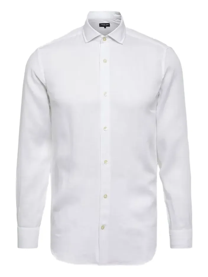Frescobol Carioca Antonio long-sleeved linen shirt