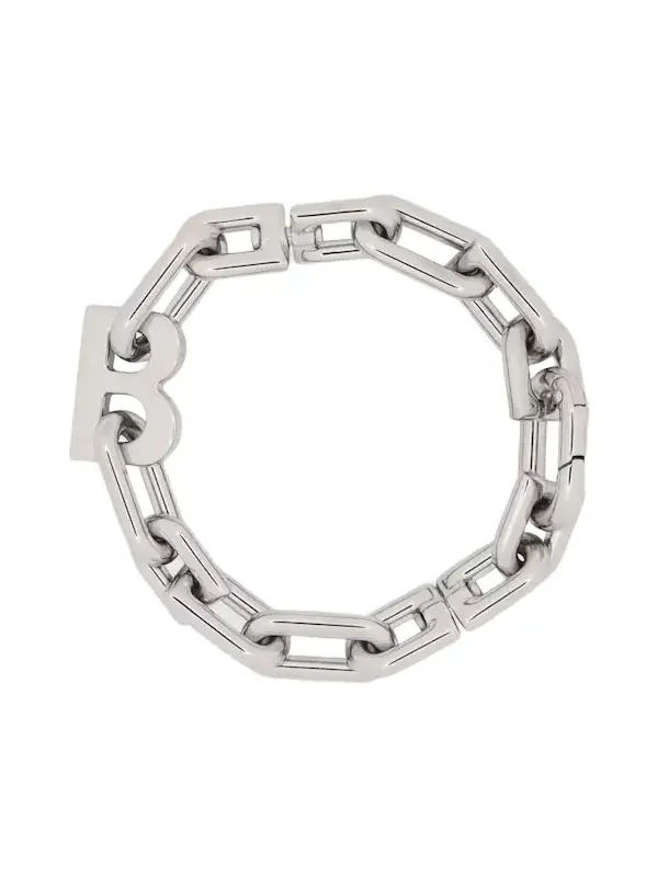 B Chain thin bracelet