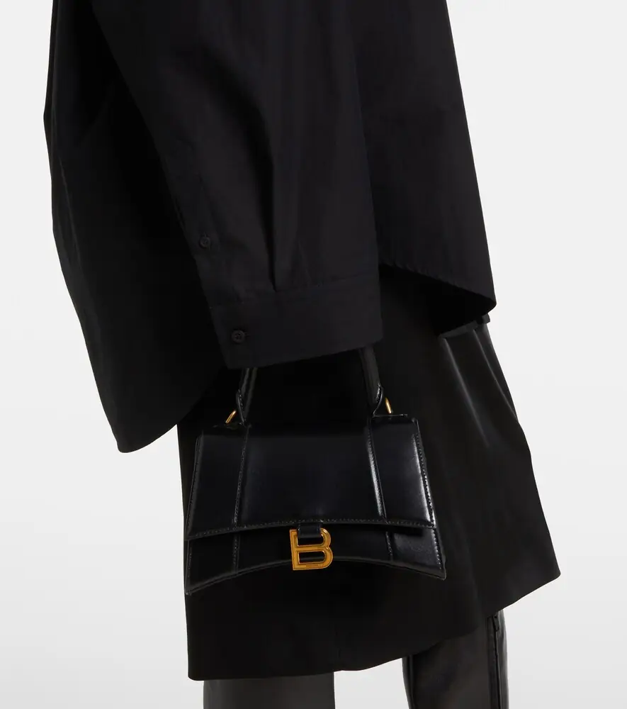 Balenciaga Hourglass Small leather top-handle bag | Thumbnail 4 Balenciaga Hourglass Small leather top-handle bag | Thumbnail 4