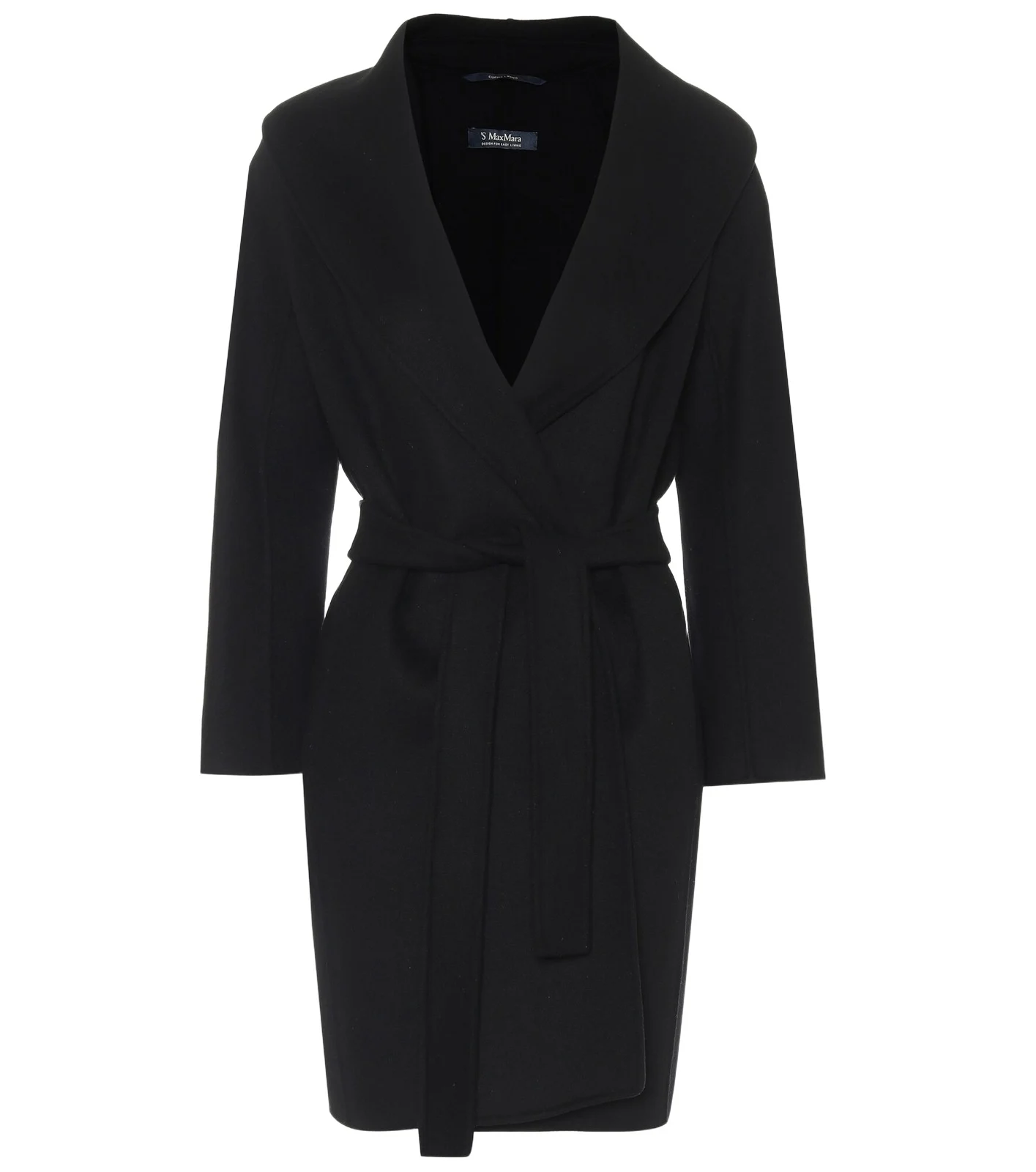 'S Max Mara Messi belted virgin wool coat 'S Max Mara Messi belted virgin wool coat