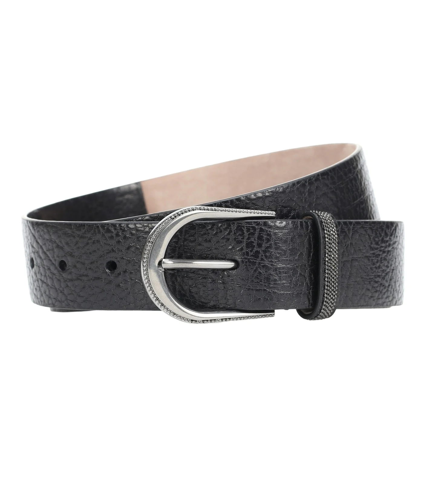 Embellished leather belt Embellished leather belt