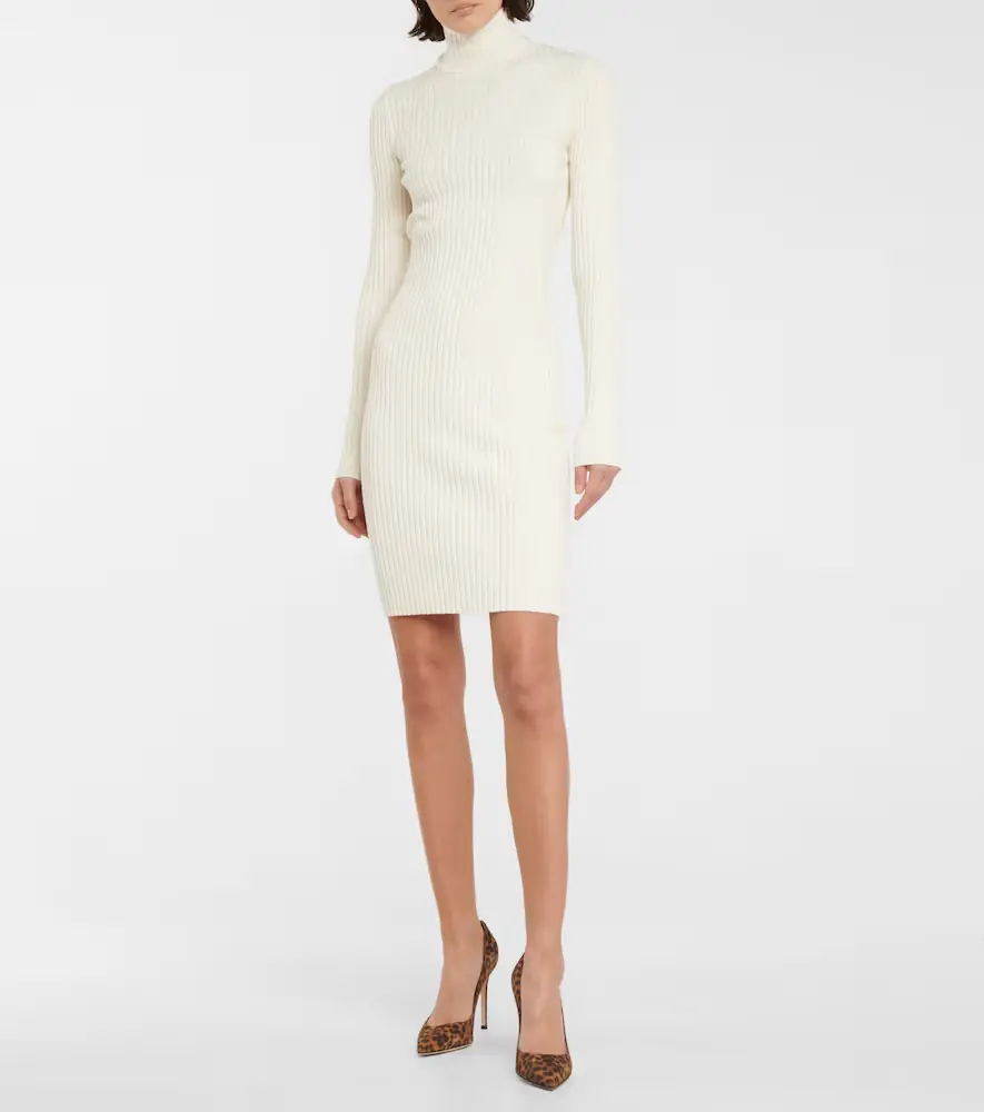 Wolford Wool-blend minidress | Thumbnail 4