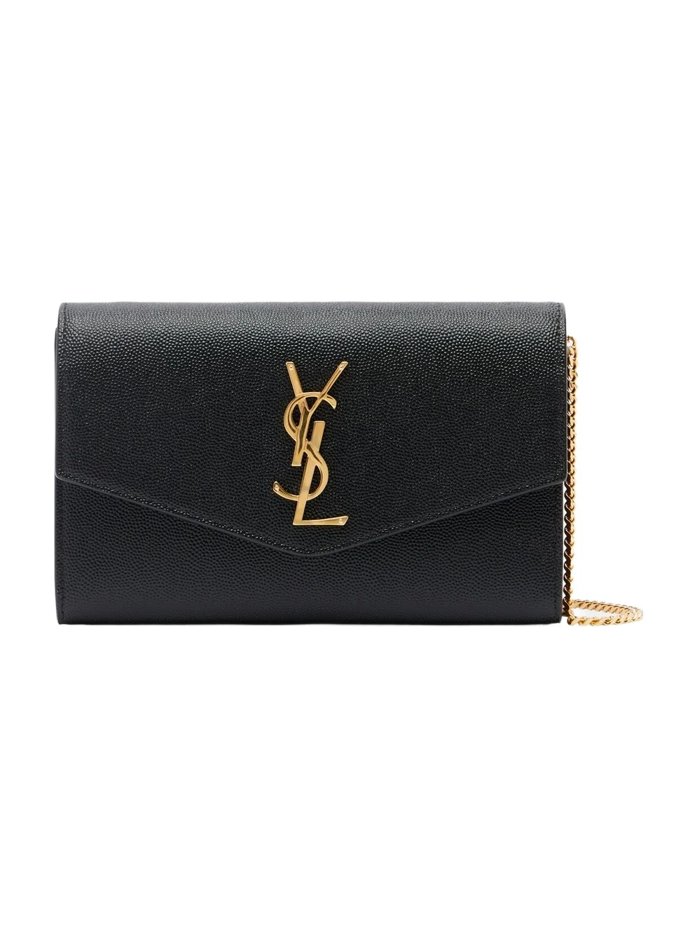 Saint Laurent Uptown leather wallet on chain