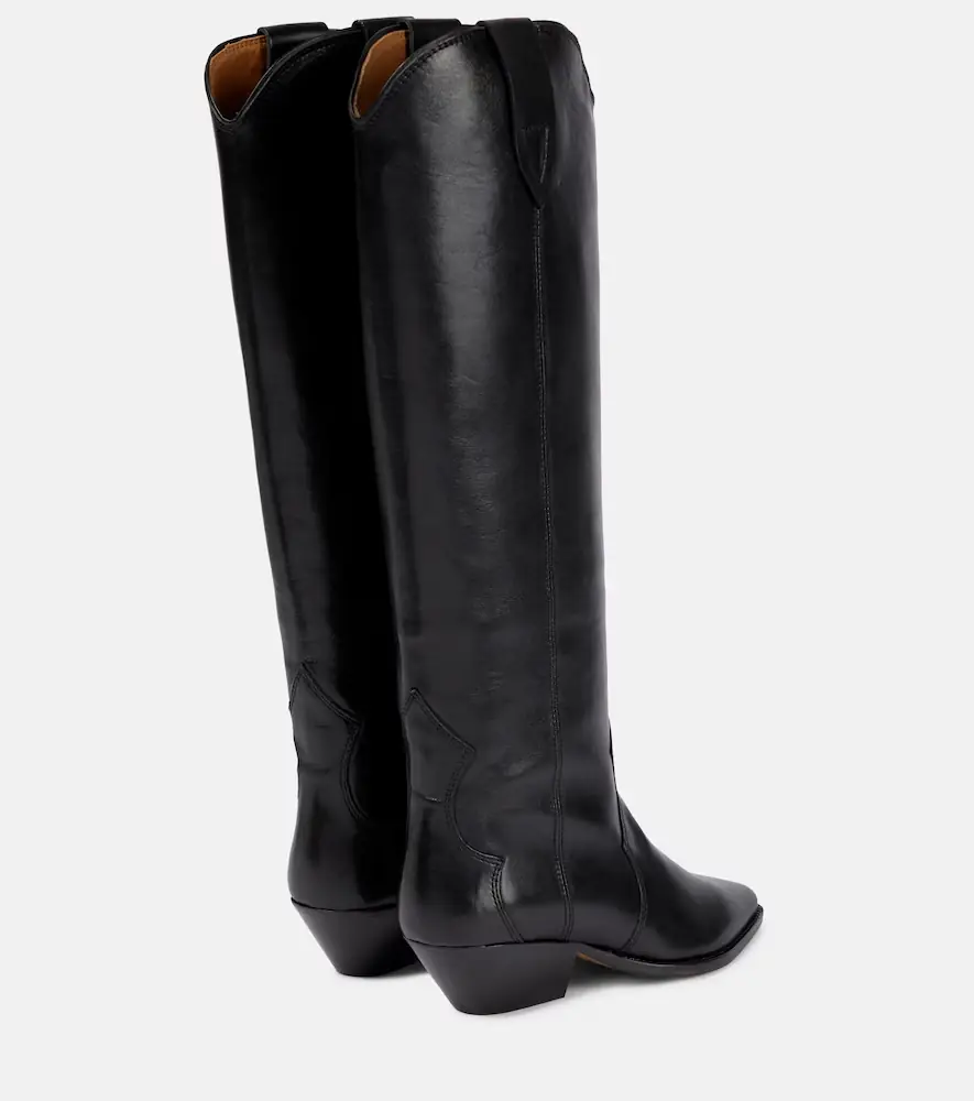 Isabel Marant Denvee leather knee-high boots | Thumbnail 3