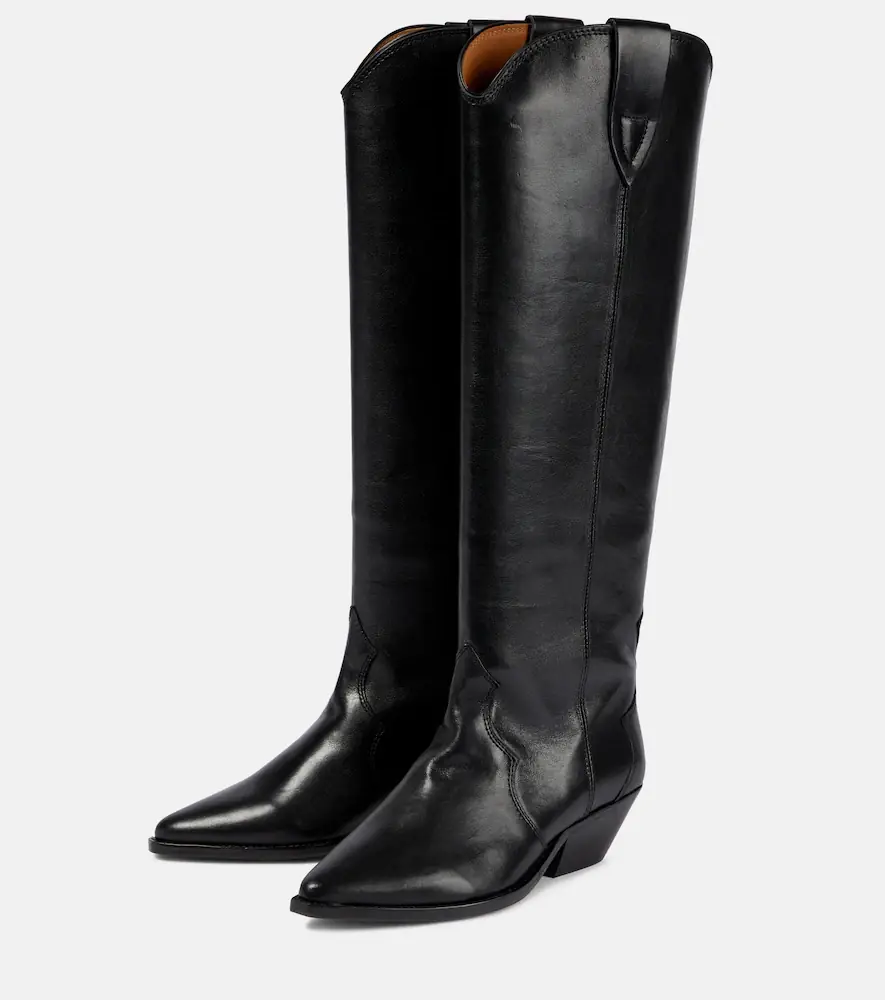 Isabel Marant Denvee leather knee-high boots | Thumbnail 5